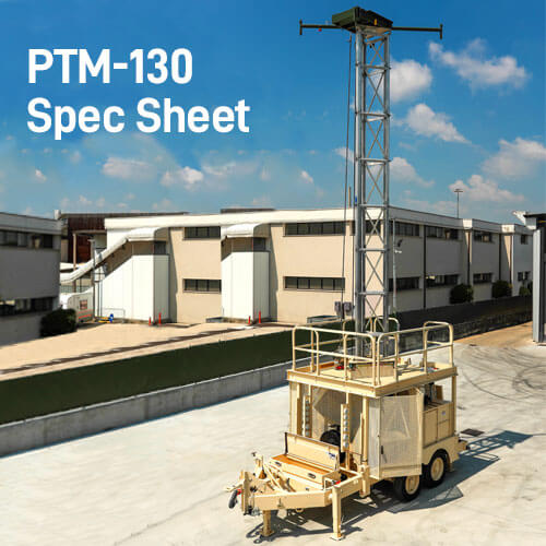PTM-130 Spec Sheet cover