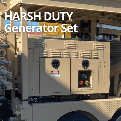 Cover for HARSH DUTY Generator Set