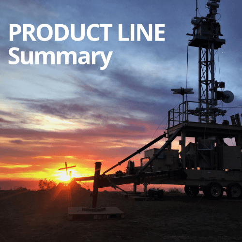 Cover for Product Line Summary